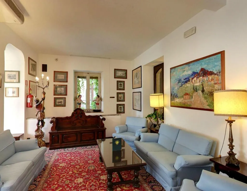 Lobby, Villa Paradiso, Taormina