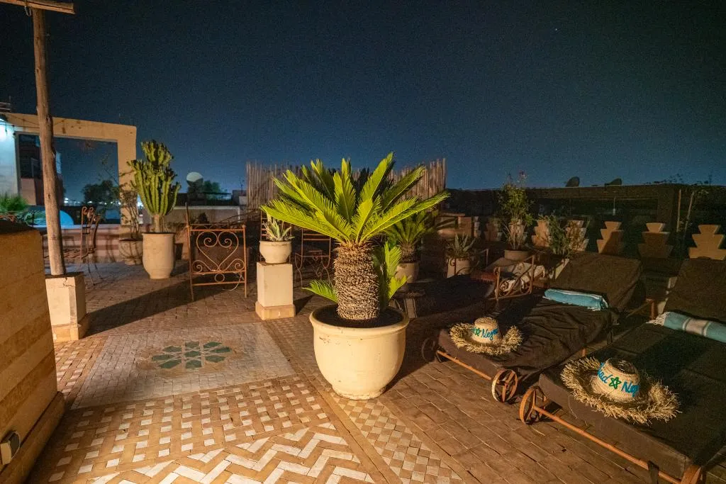 Terrace, Palais Nejma Oriental, Marrakech