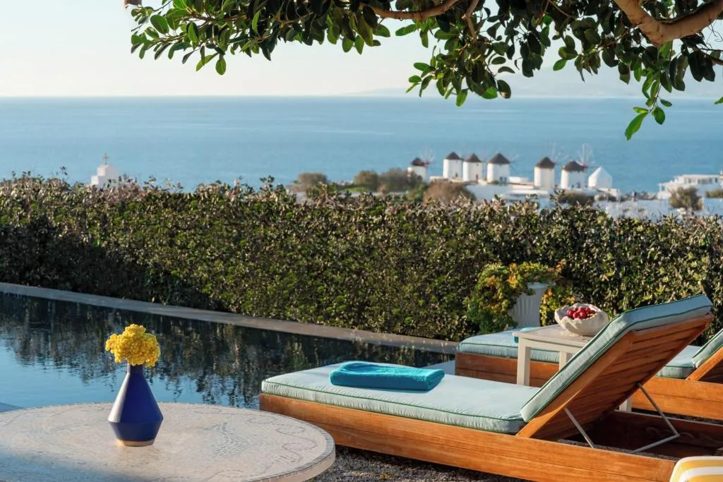 Pool, Belvedere Hilltop Complex Rooms & Suites, Mykonos