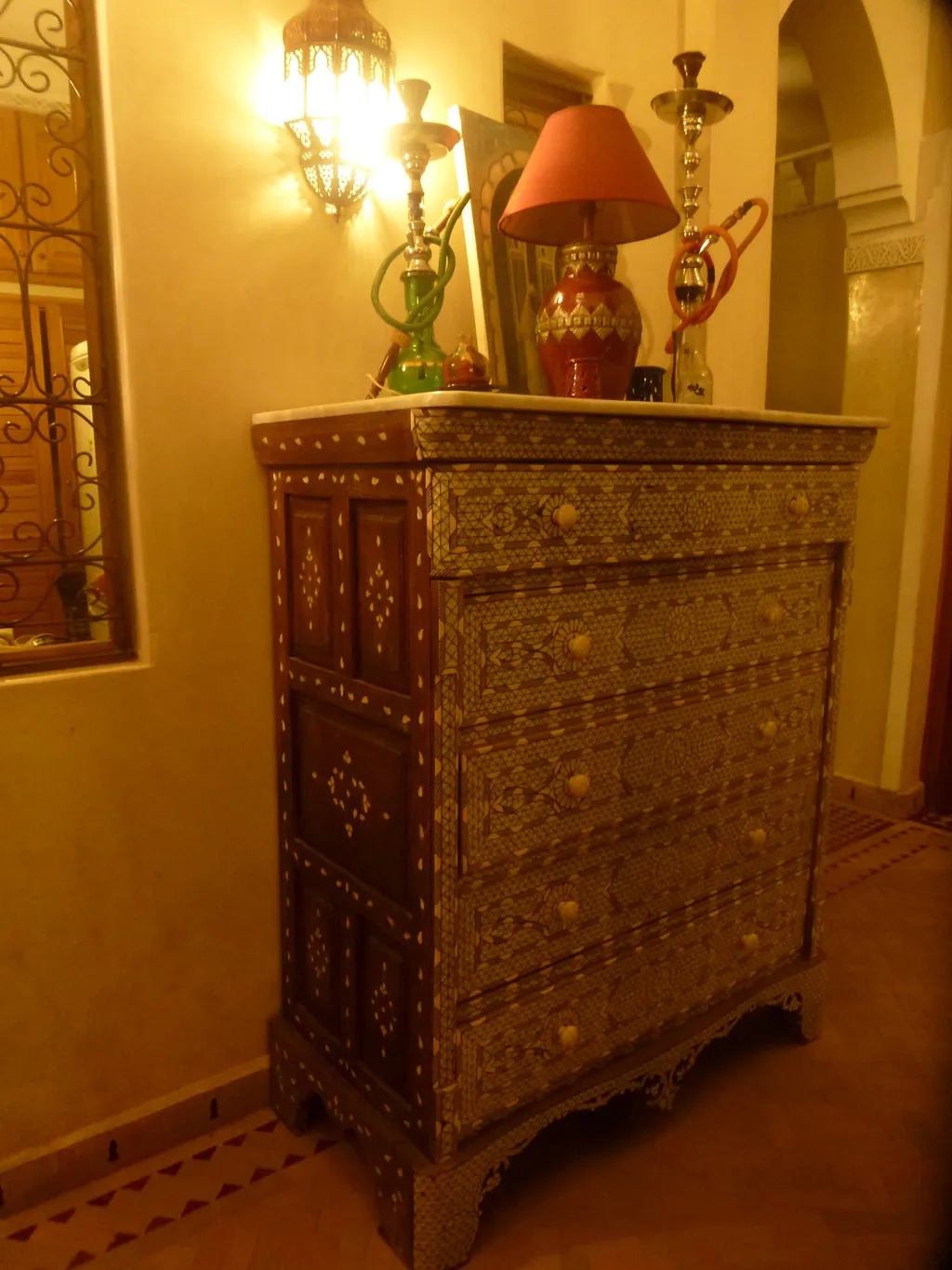 General view, Riad Bianca, Marrakech
