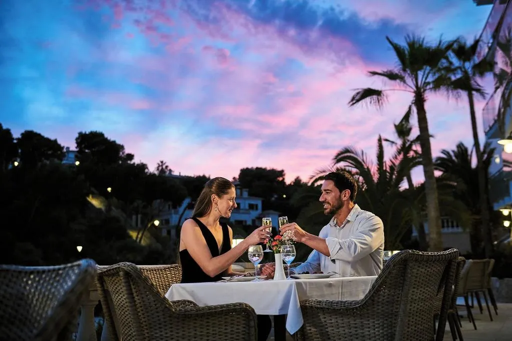 Restaurant, Hotel Cala Santanyi, Majorca