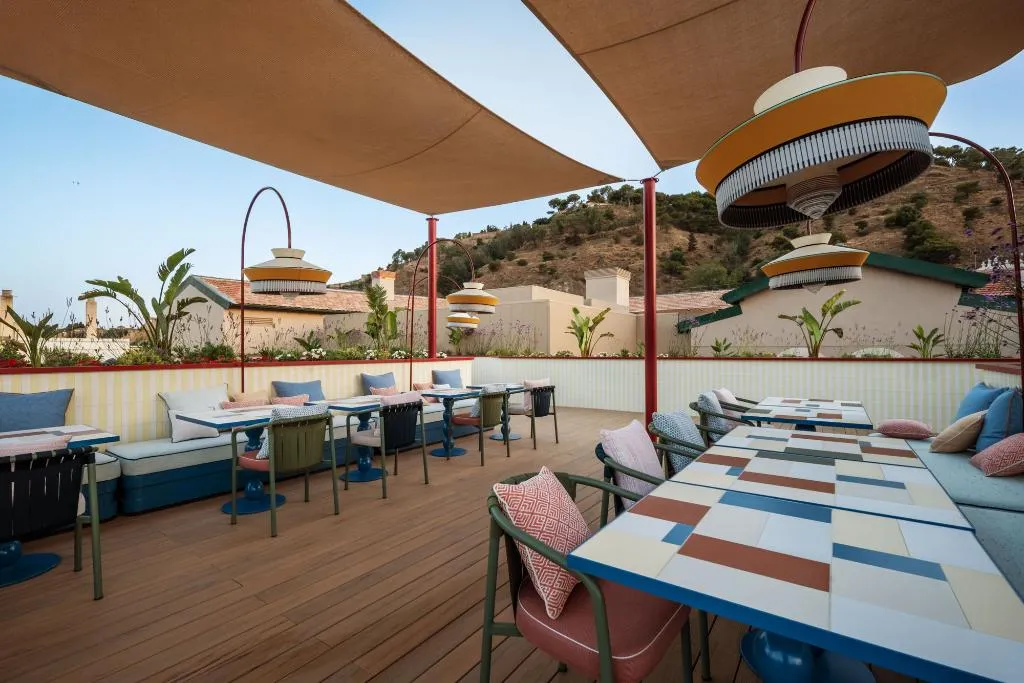 Terrace, Aurea Palacio De La Tinta, Costa Del Sol