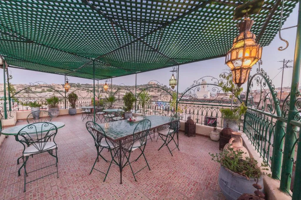 Terrace, Dar Guennoun, Fez