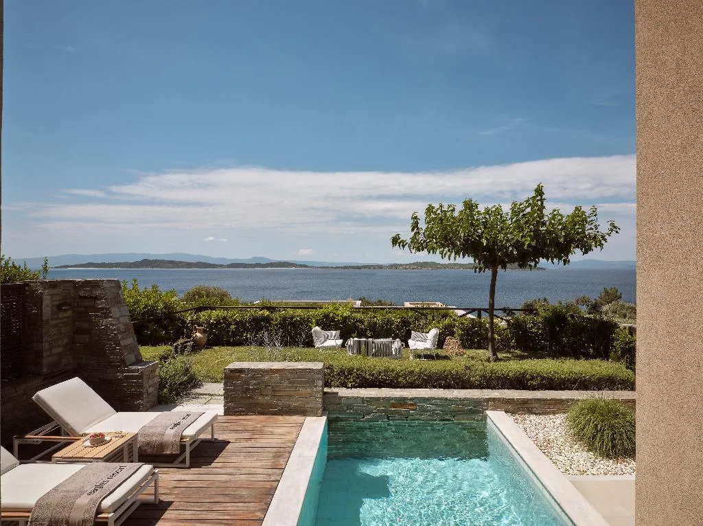 VILLA WITH PRIVATE POOL Room, Eagles Villas, Thessaloniki