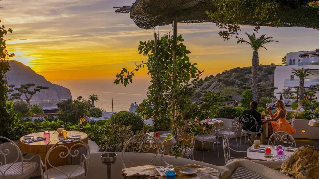 Restaurant, Hacienda Na Xamena, Ibiza