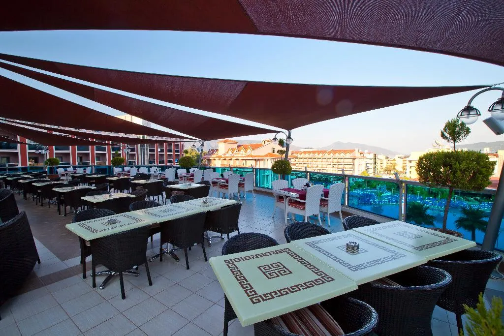 Terrace, Green Nature Resort & Spa, Dalaman