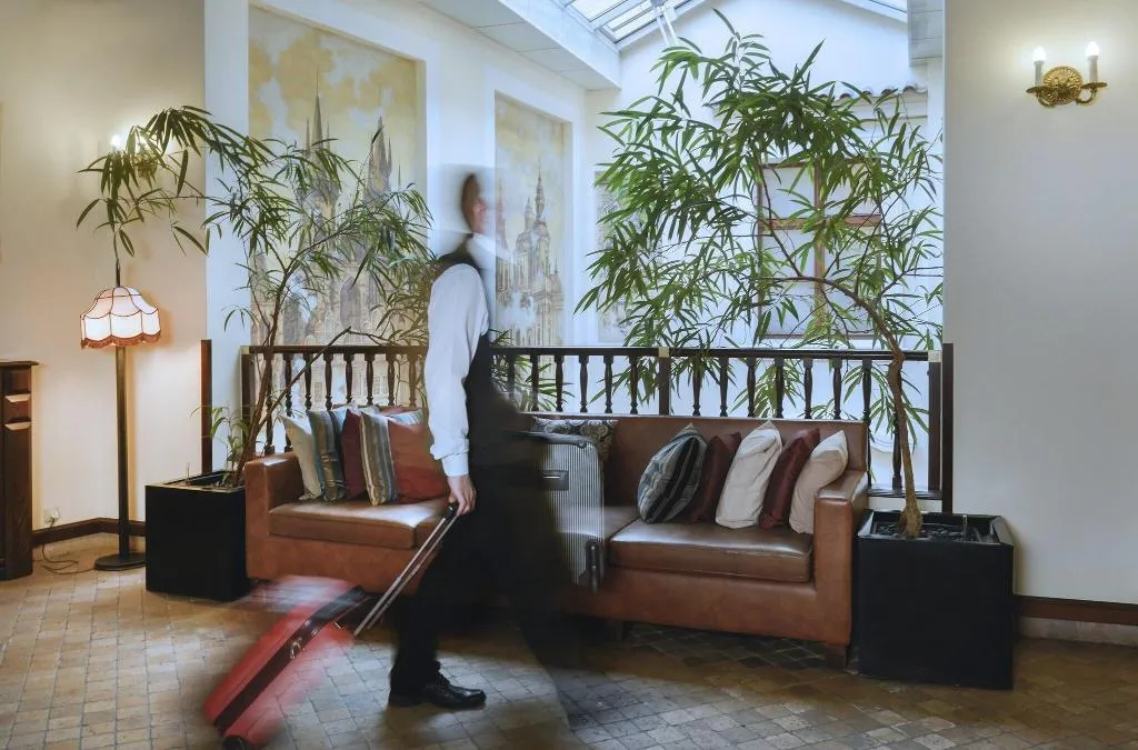 Lobby, Grand hotel Praha, Prague