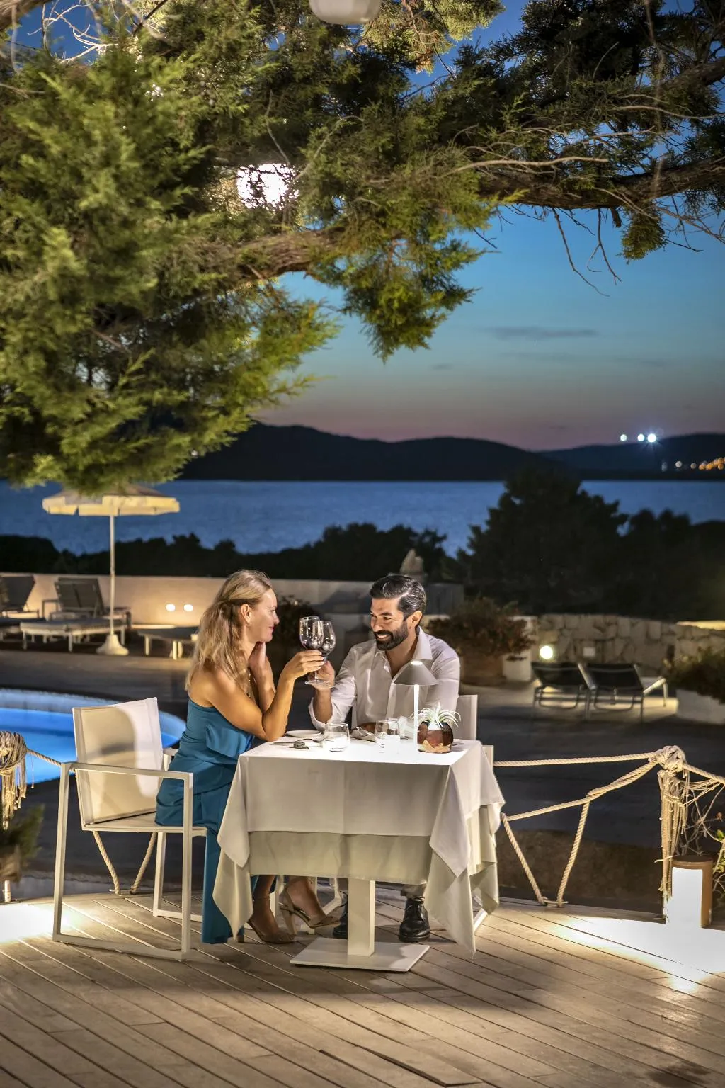Restaurant, Grand Relais dei Nuraghi, Olbia