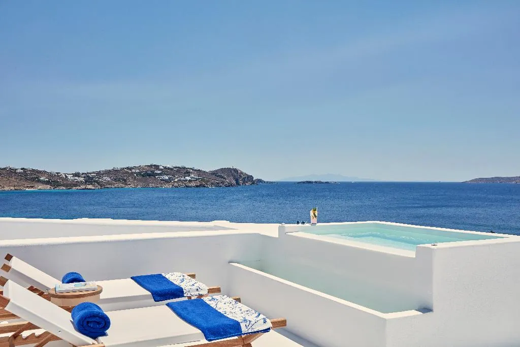 SUITE SEA VIEW Room, Katikies Mykonos - The Leading Hotels Of The World, Mykonos