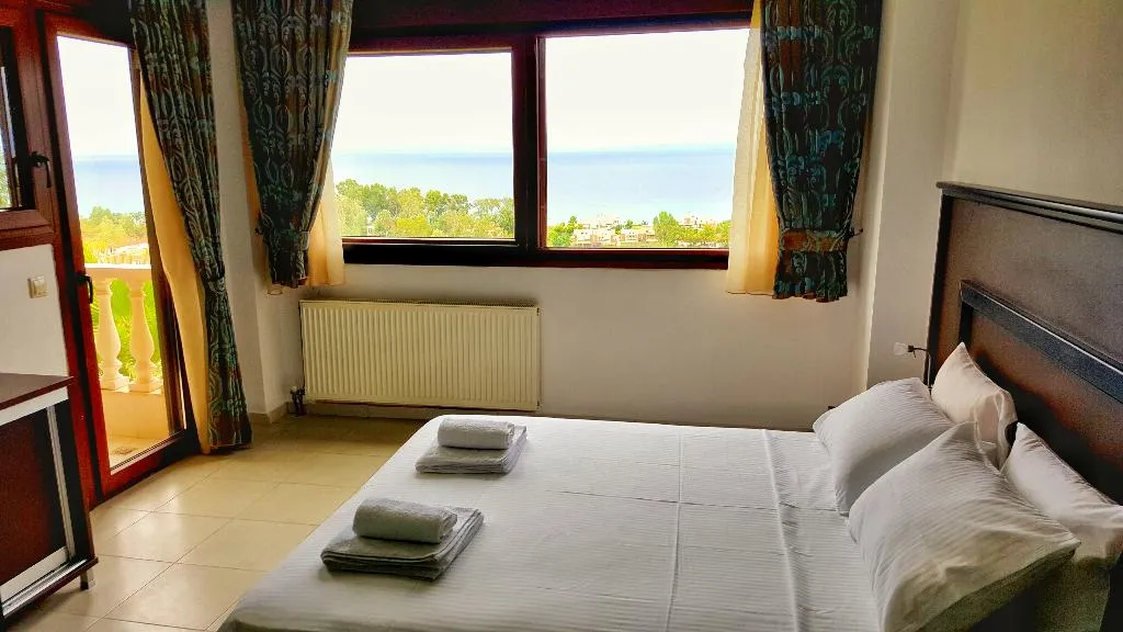 SUITE DELUXE OCEAN VIEW ONE BEDROOM Room, Bungalow White Apartments and Suits, Halkidiki