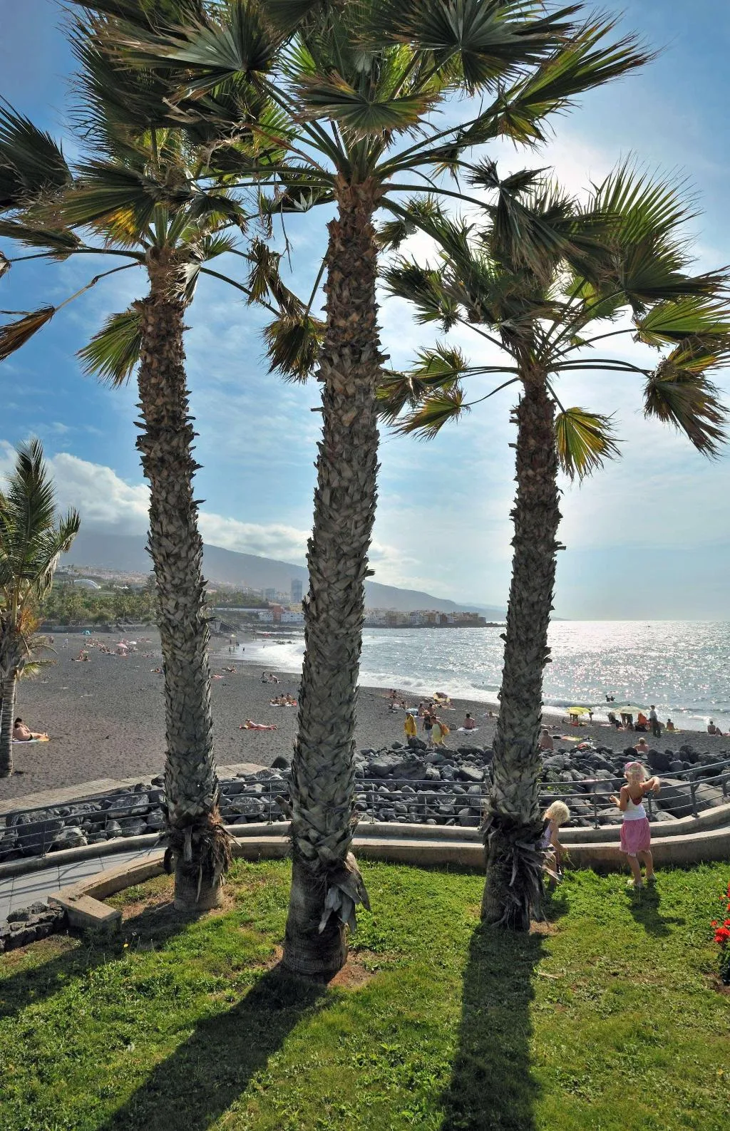 Beach, Sol Puerto de la Cruz Tenerife, Tenerife