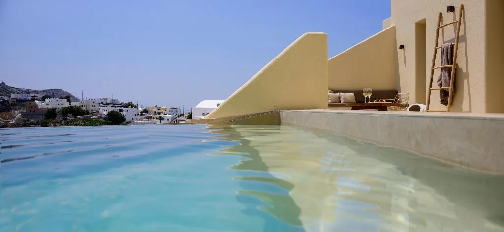 SUITE SEA VIEW WITH PRIVATE POOL Room, Elessa Hotel, Santorini