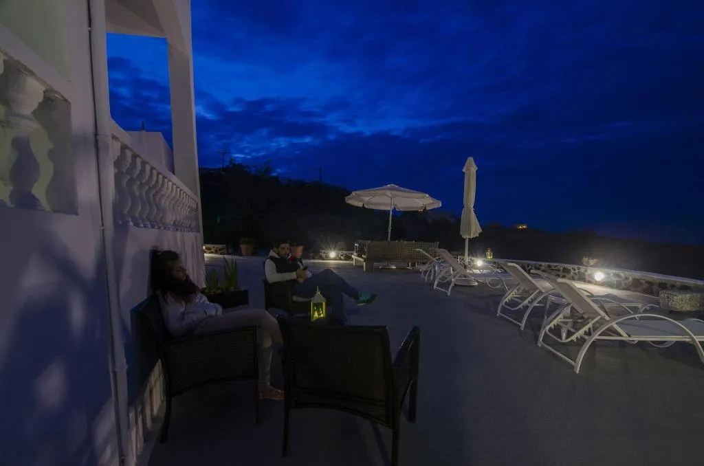 Terrace, Belle etoile Villas, Santorini