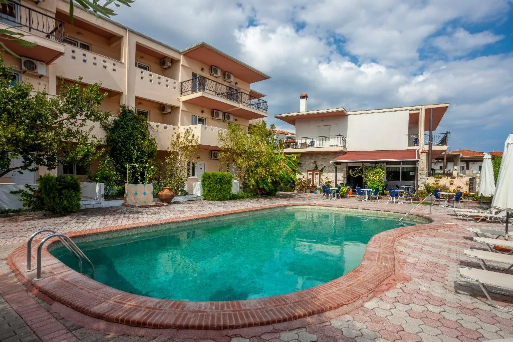 Pool, Skentos Hotel, Halkidiki