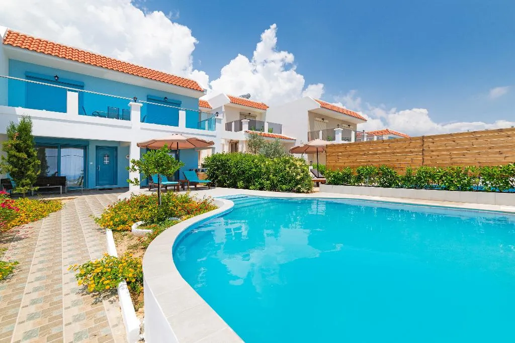 Terrace, Kolymbia Dreams Luxury Apartments, Rhodes