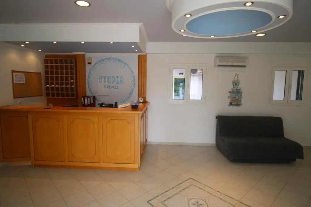 Lobby, Utopia Kavos Hotel, Corfu