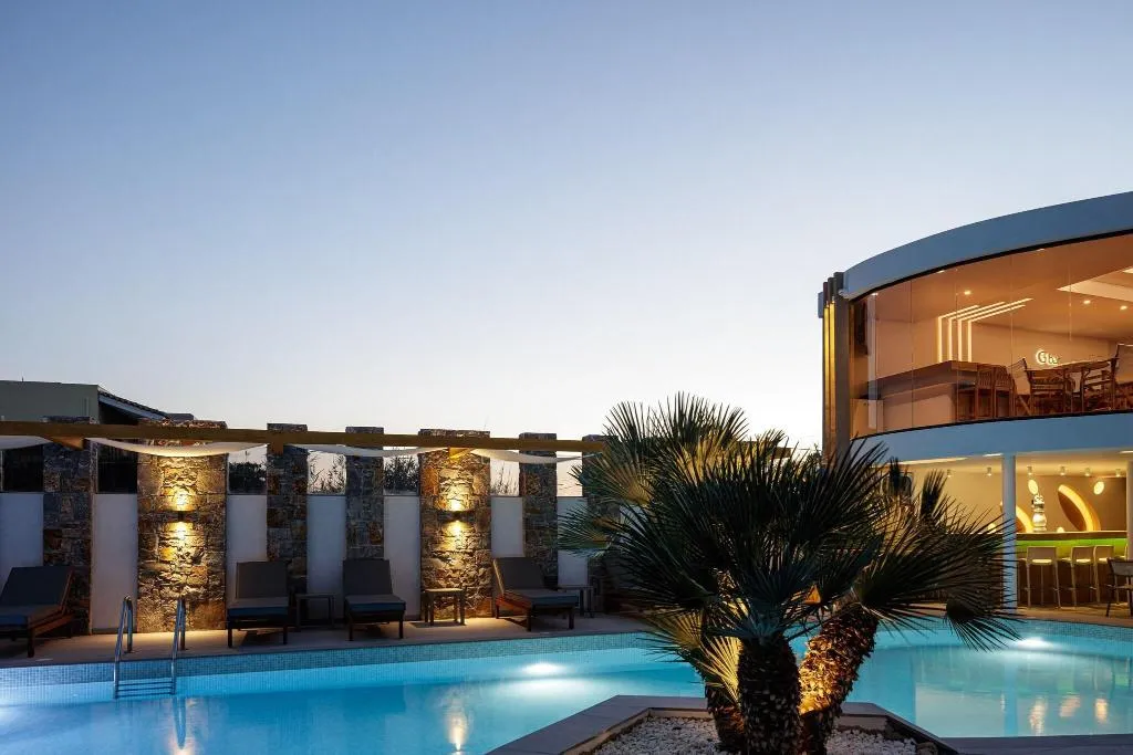 Pool, Golden Bay Boutique Hotel & Bungalows, Crete