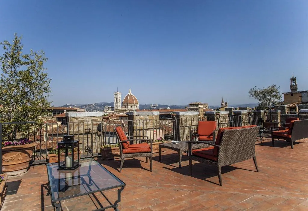 Terrace, Antica Torre di via de Tornabuoni 1, Florence
