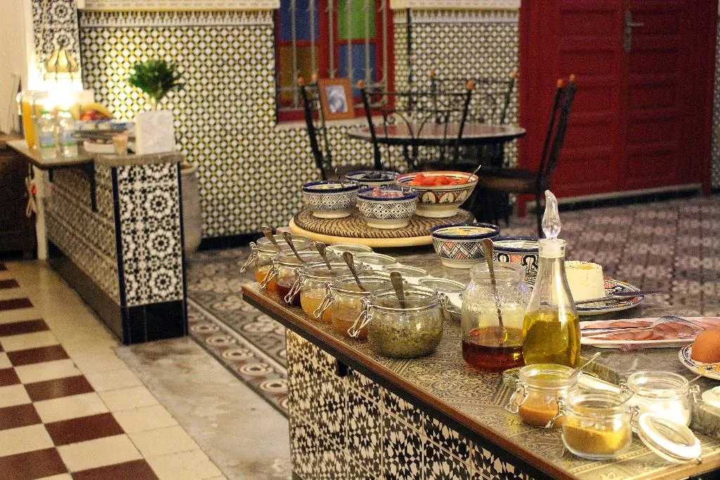 Restaurant, Riad Meftaha, Rabat