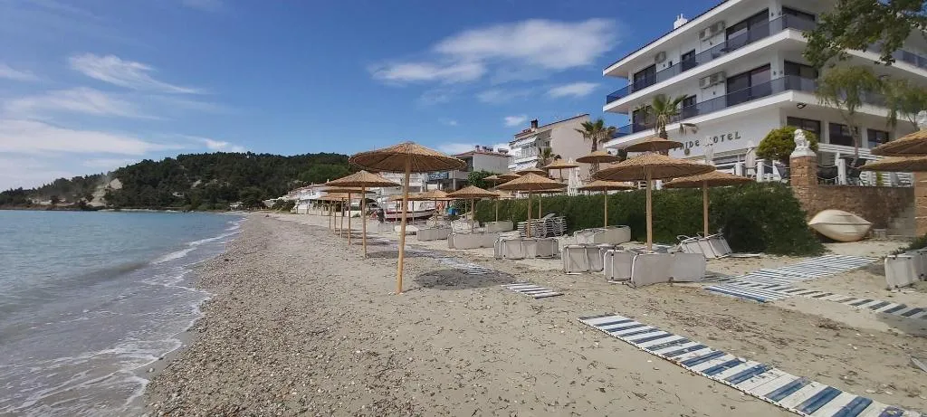 Beach, Greek Pride Seafront Hotel, Halkidiki