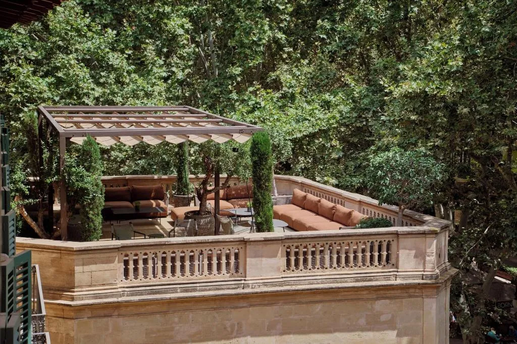 Terrace, Luxury Boutique Hotel Can Alomar, Majorca