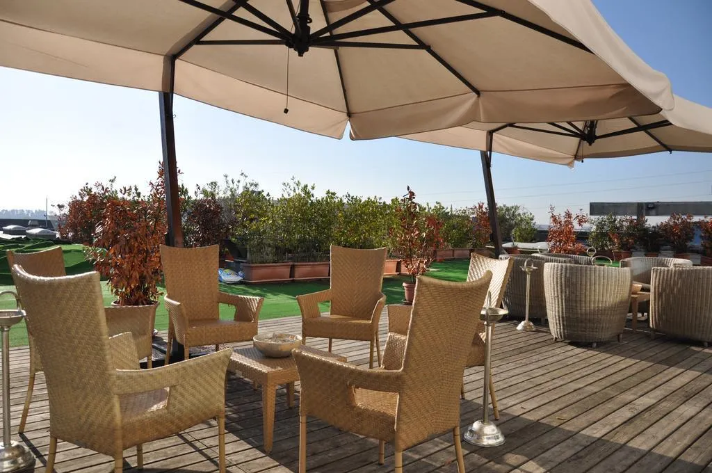 Terrace, Golf Hotel, Milan
