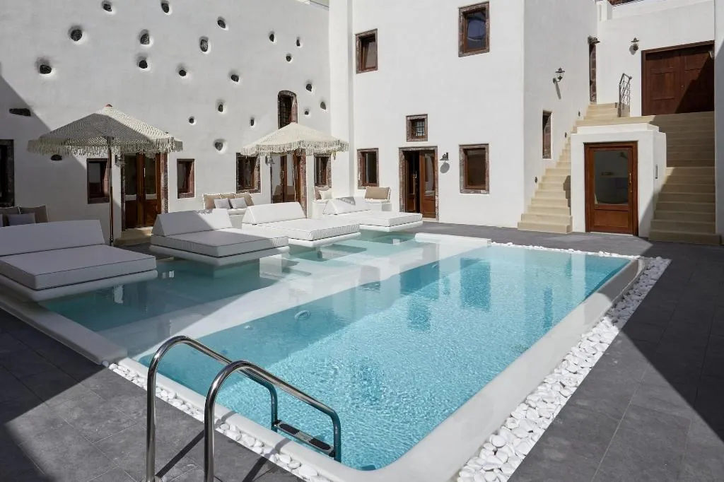 Lobby, Winery Hotel 1870, Santorini