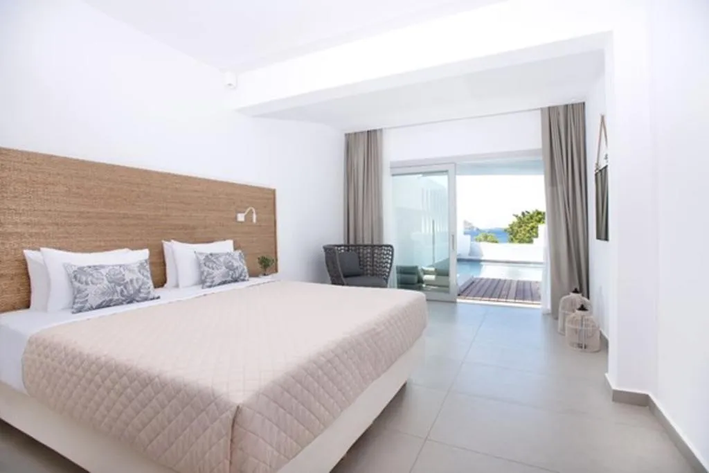 SUITE DELUXE SEA VIEW Room, Manoulas Beach, Mykonos