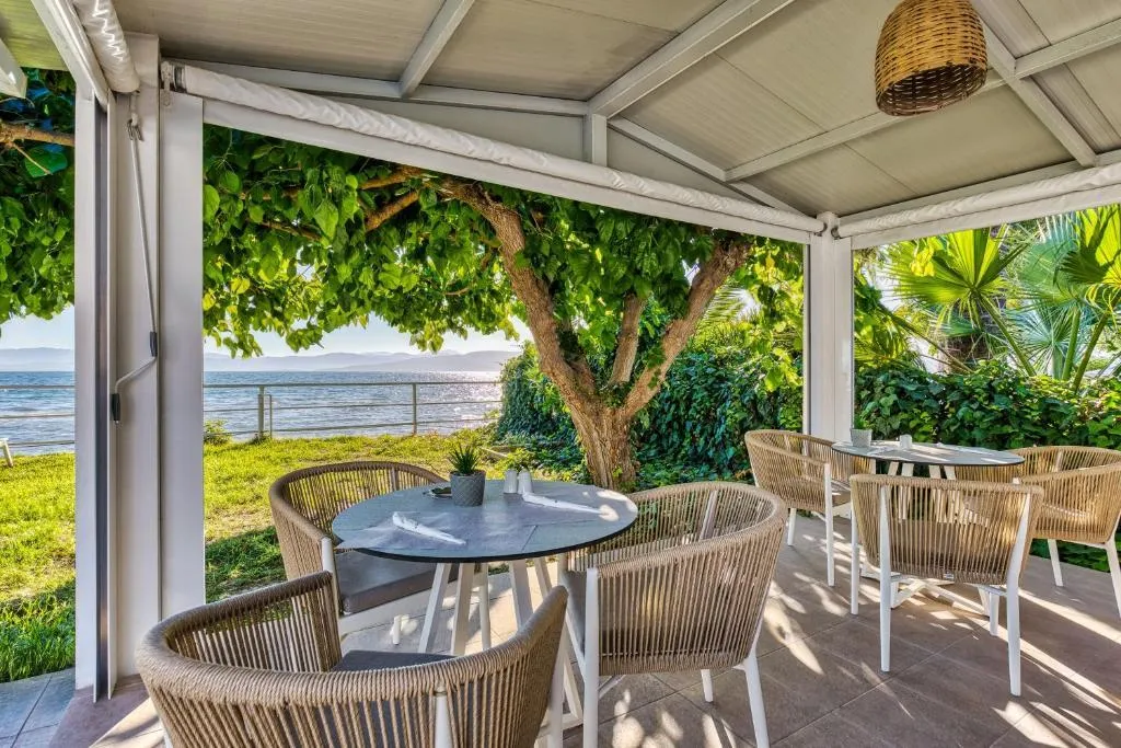 Restaurant, Sirocco hotel, Corfu