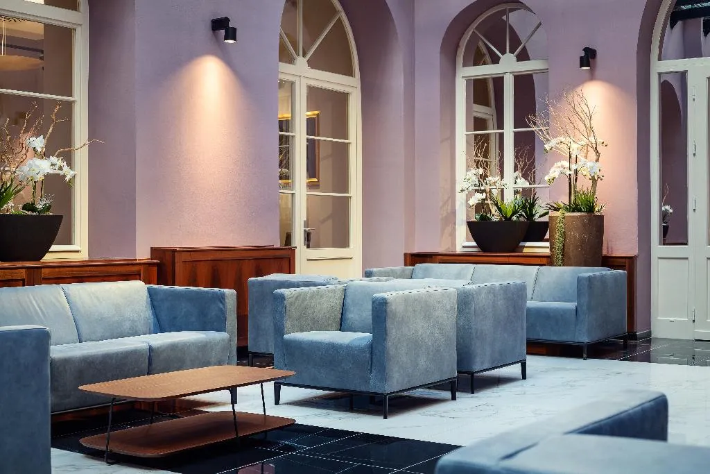 Lobby, Michelangelo Grand Hotel, Prague