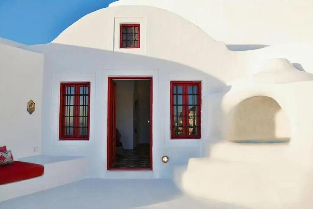 General view, The Architect's Cave House, Santorini