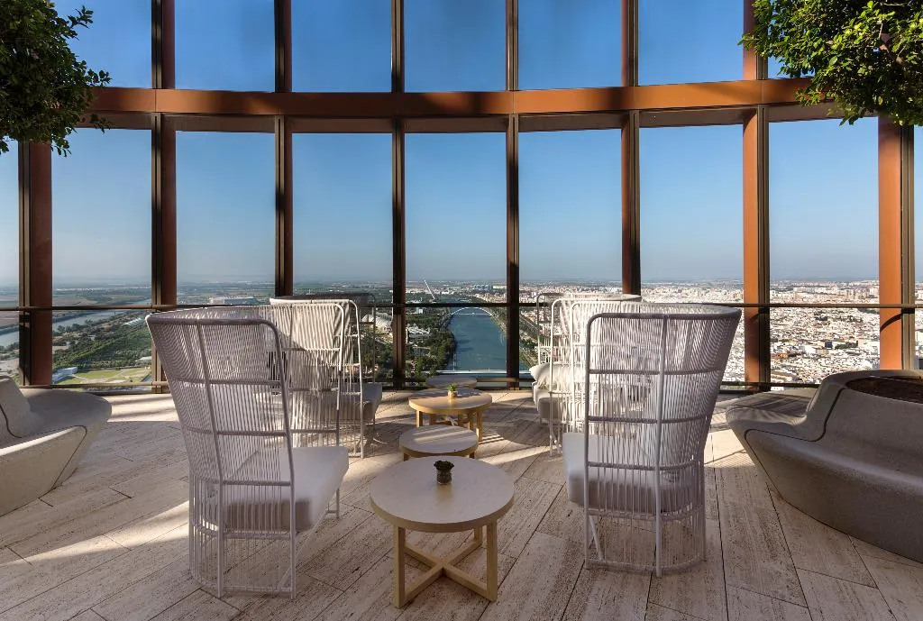 Terrace, Eurostars Torre Sevilla, Seville