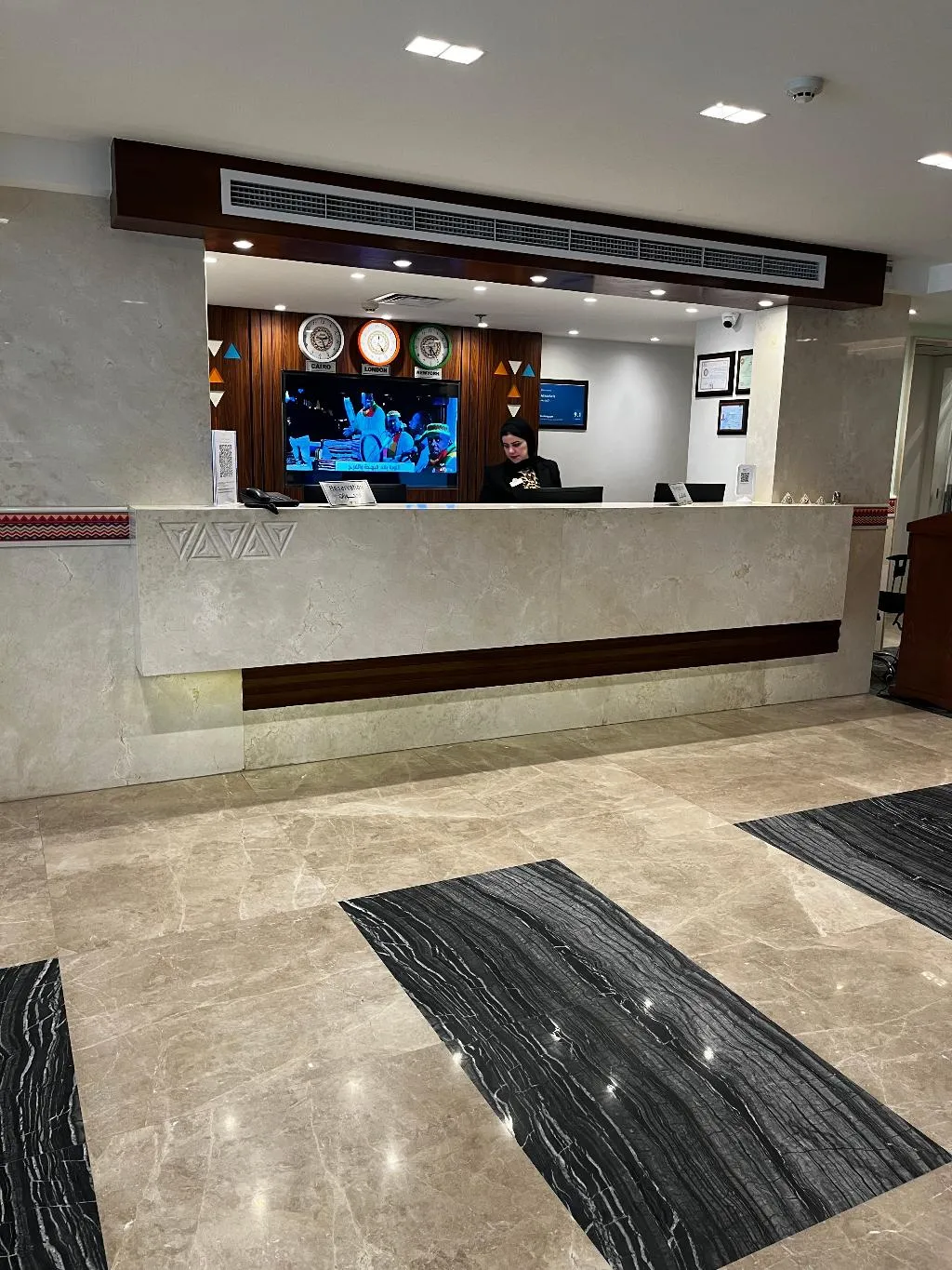 Lobby, Almadiafa Hotel, Cairo