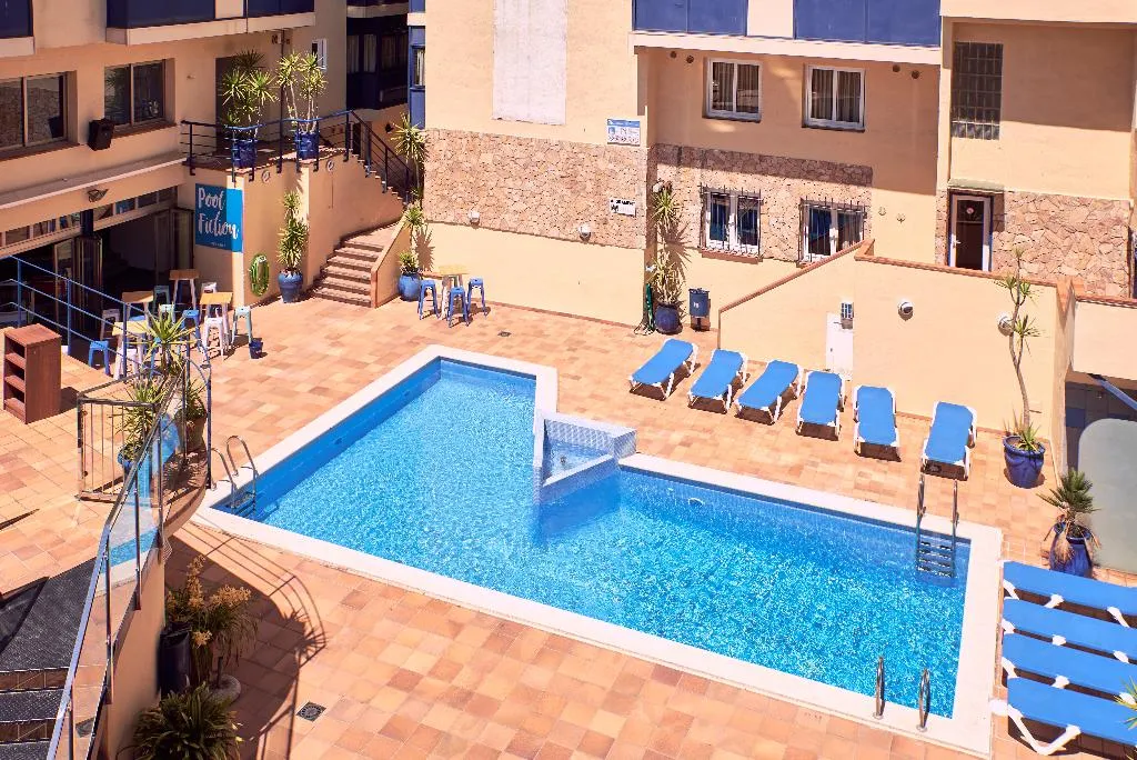 Pool, Checkin Caribe Youth Hotel, Costa Brava