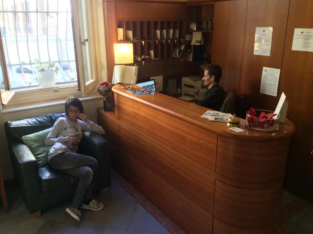 Lobby, Hotel Bonifacio, Florence