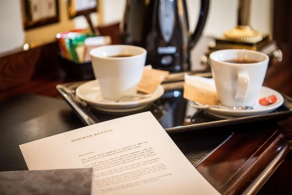 SINGLE CLASSIC Room, Grand Hotel Baglioni, Florence