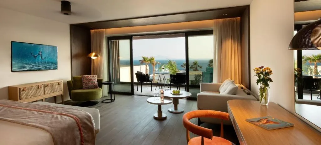 JUNIOR SUITE SEA VIEW Room, Mitsis Summer Palace, Kos