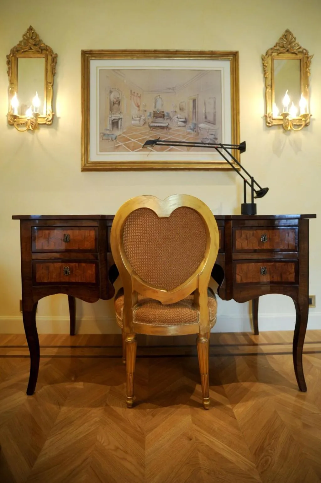 Lobby, Villa Duse, Rome