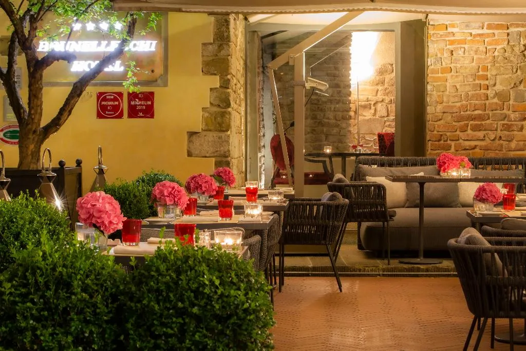 Restaurant, Brunelleschi Hotel, Florence