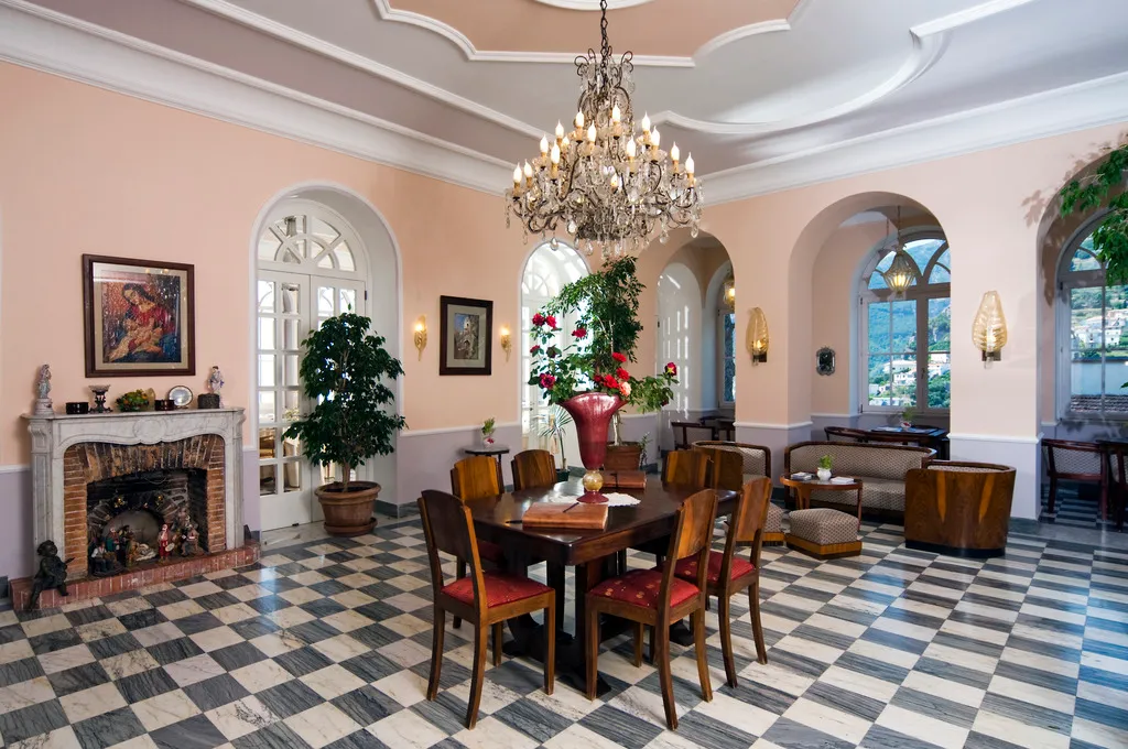 Lobby, Relais du Silence Villa Maria, Naples
