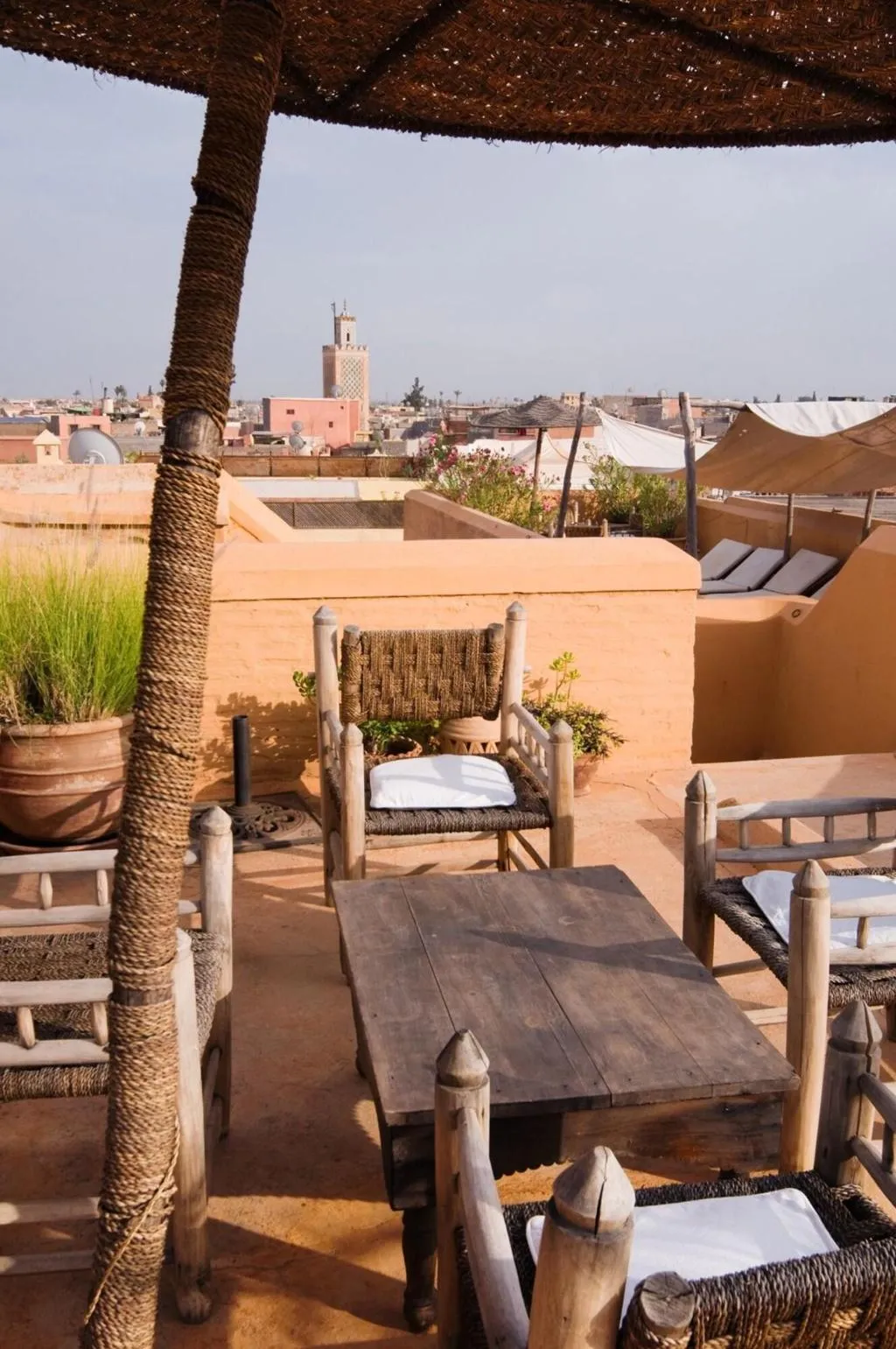 Terrace, Dar Hanane, Marrakech