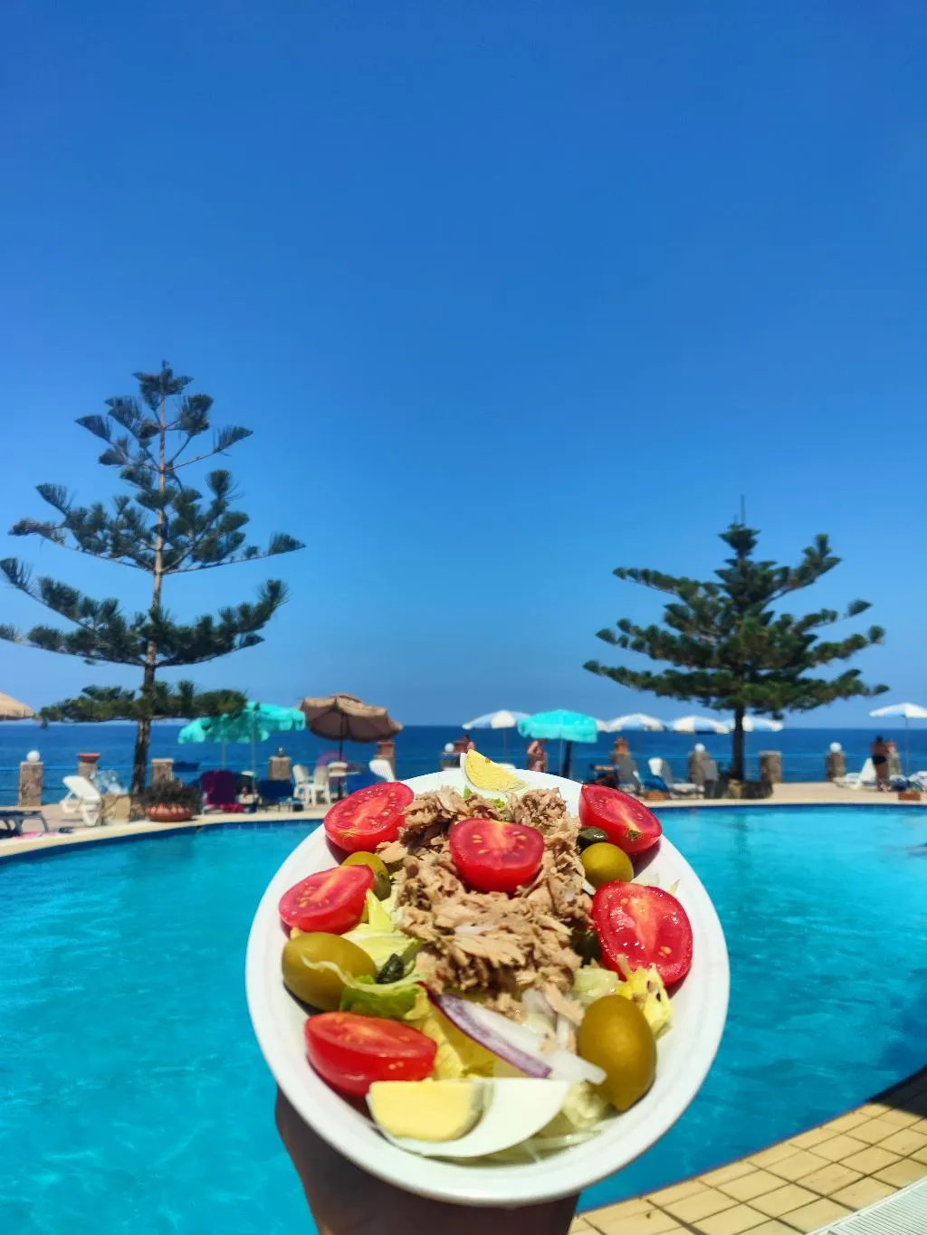 Restaurant, Hotel La Playa Blanca, Palermo