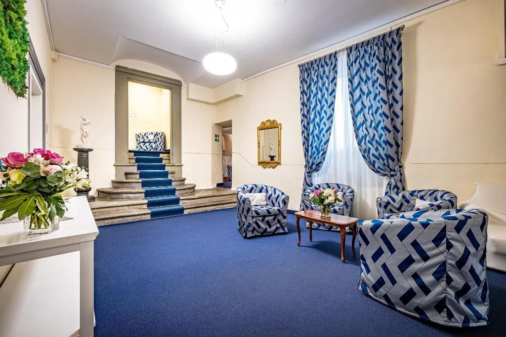 Lobby, Hotel La Scaletta, Florence