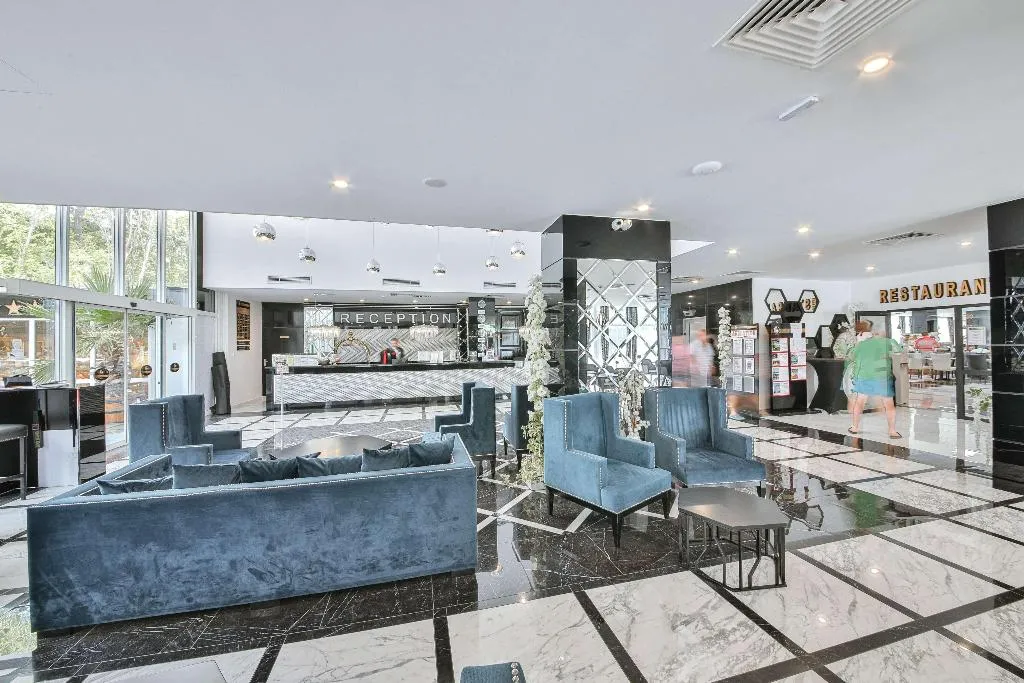 Lobby, Prestige Deluxe Hotel Aquapark Club, Varna