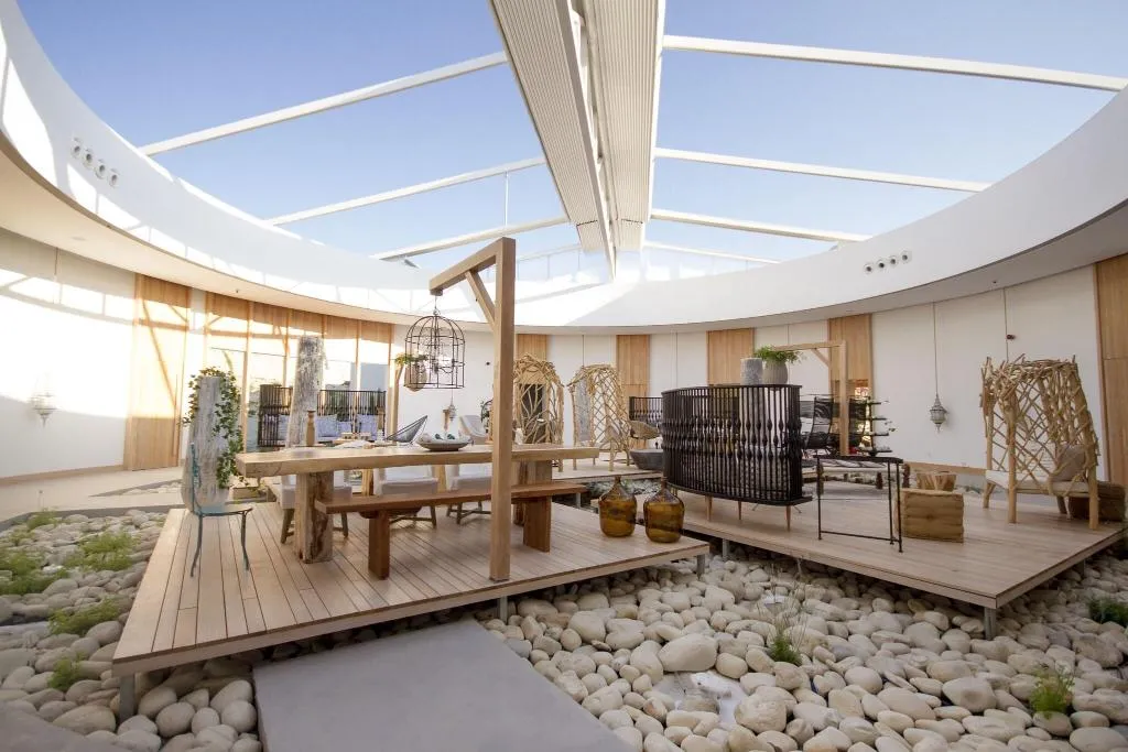 Terrace, Aelia Wellness Retreat, Cyprus