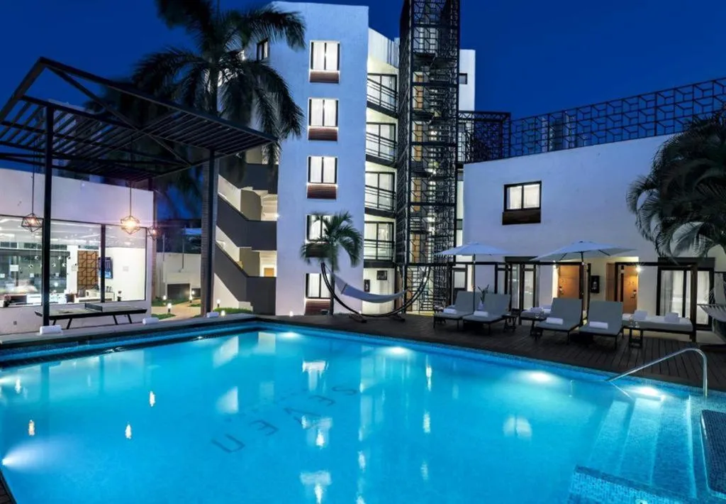Pool, Seven Boutique Apartments Cancún, Cancun Area