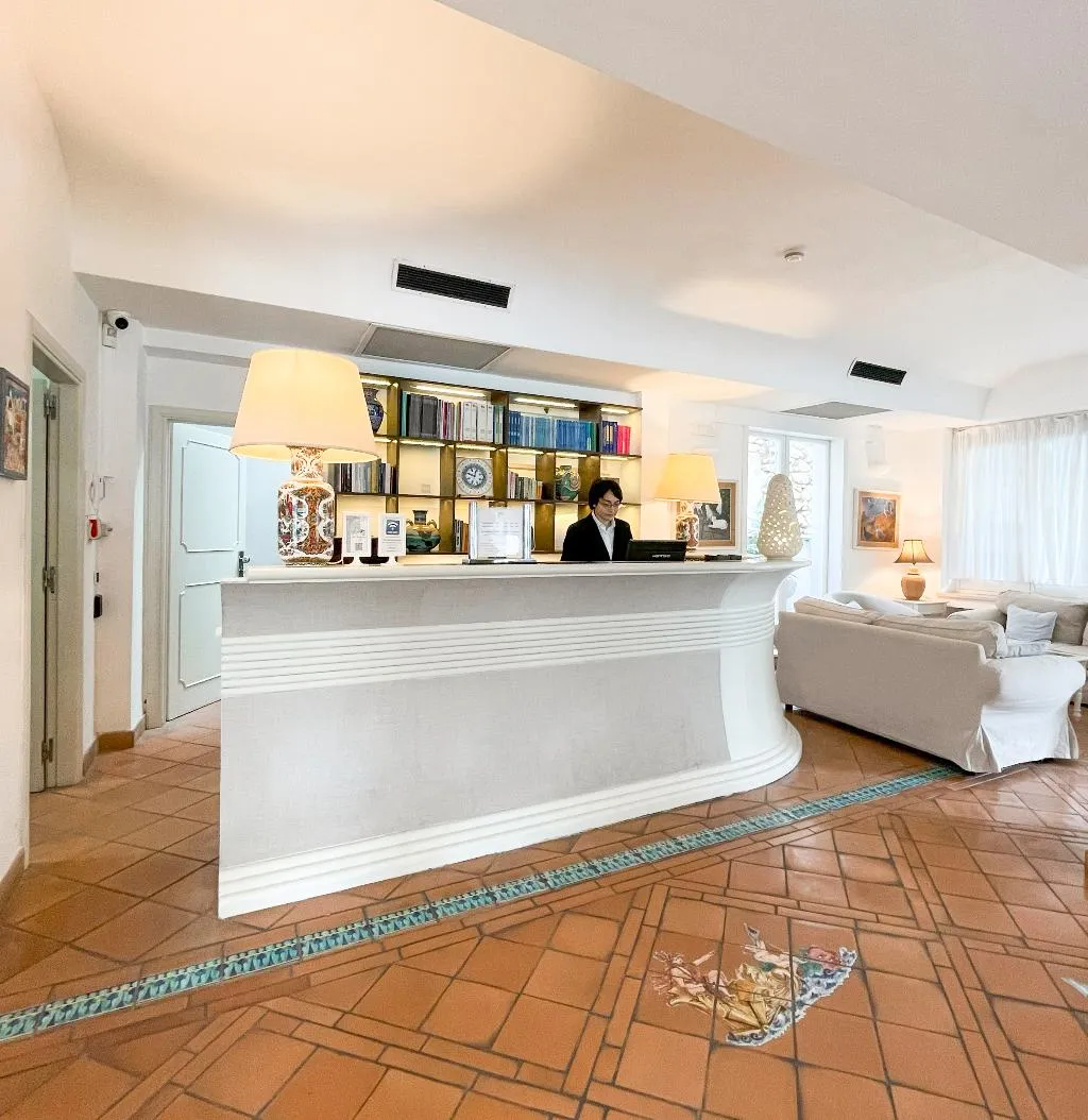 Lobby, Hotel Regina Cristina Capri, Naples