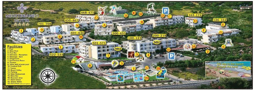 General view, Mediterraneo Hotel, Crete