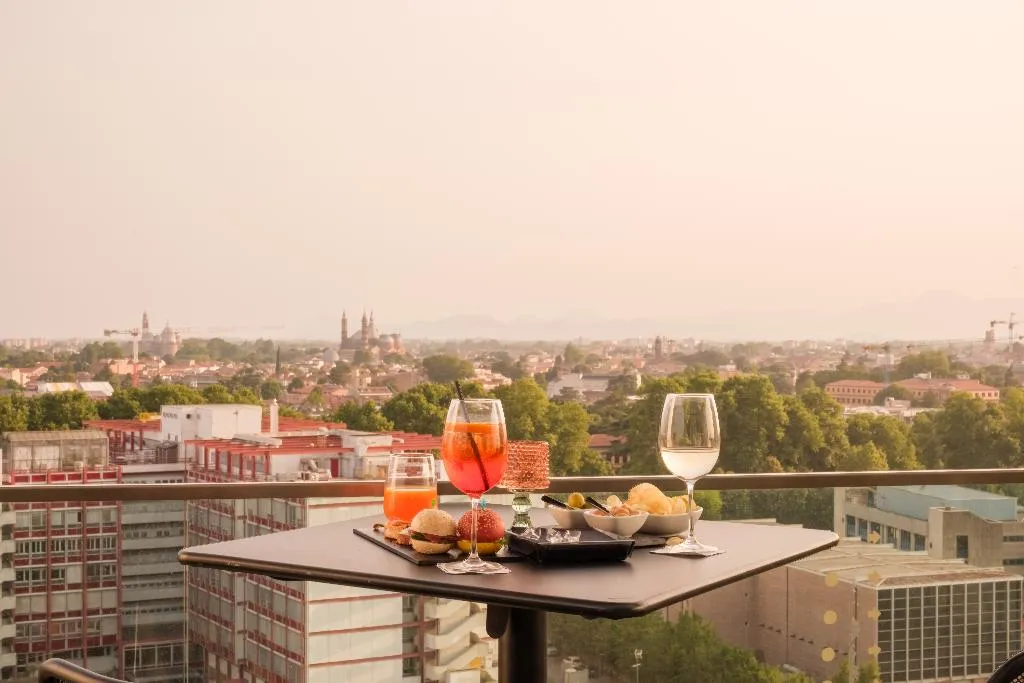 Terrace, Savhotel Mantegna Padova, Venice