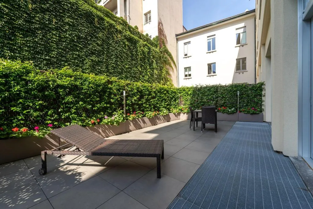 Terrace, Hotel Milano Castello, Milan